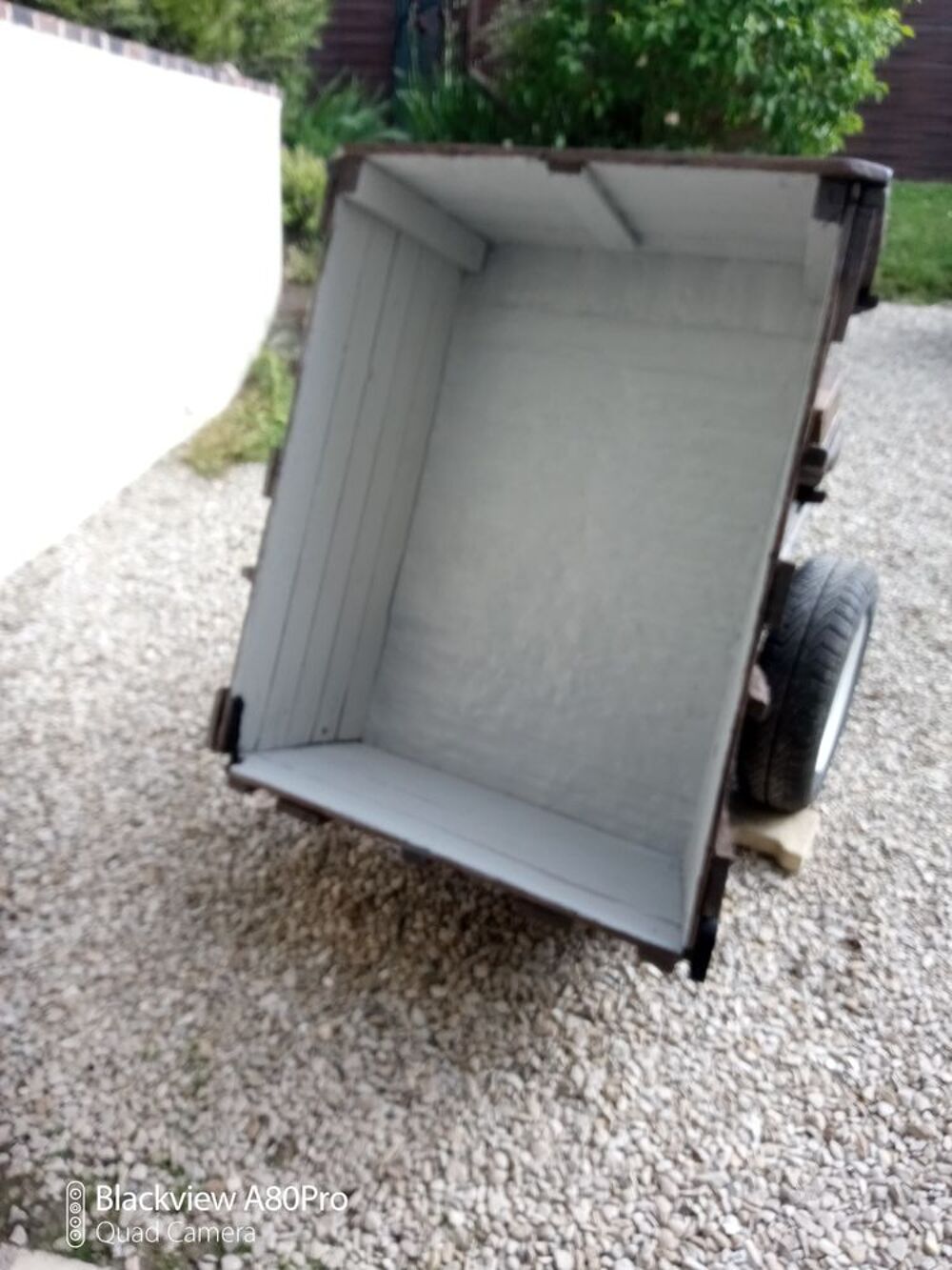 Remorque/Tombereau pour motoculteur Jardin
