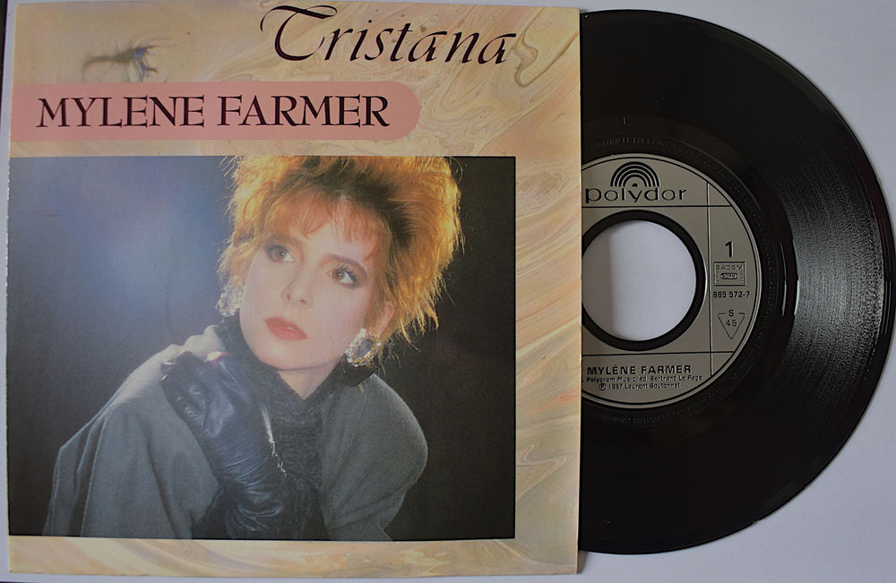 Vinyle 45t Mylene Farmer - Tristana CD et vinyles