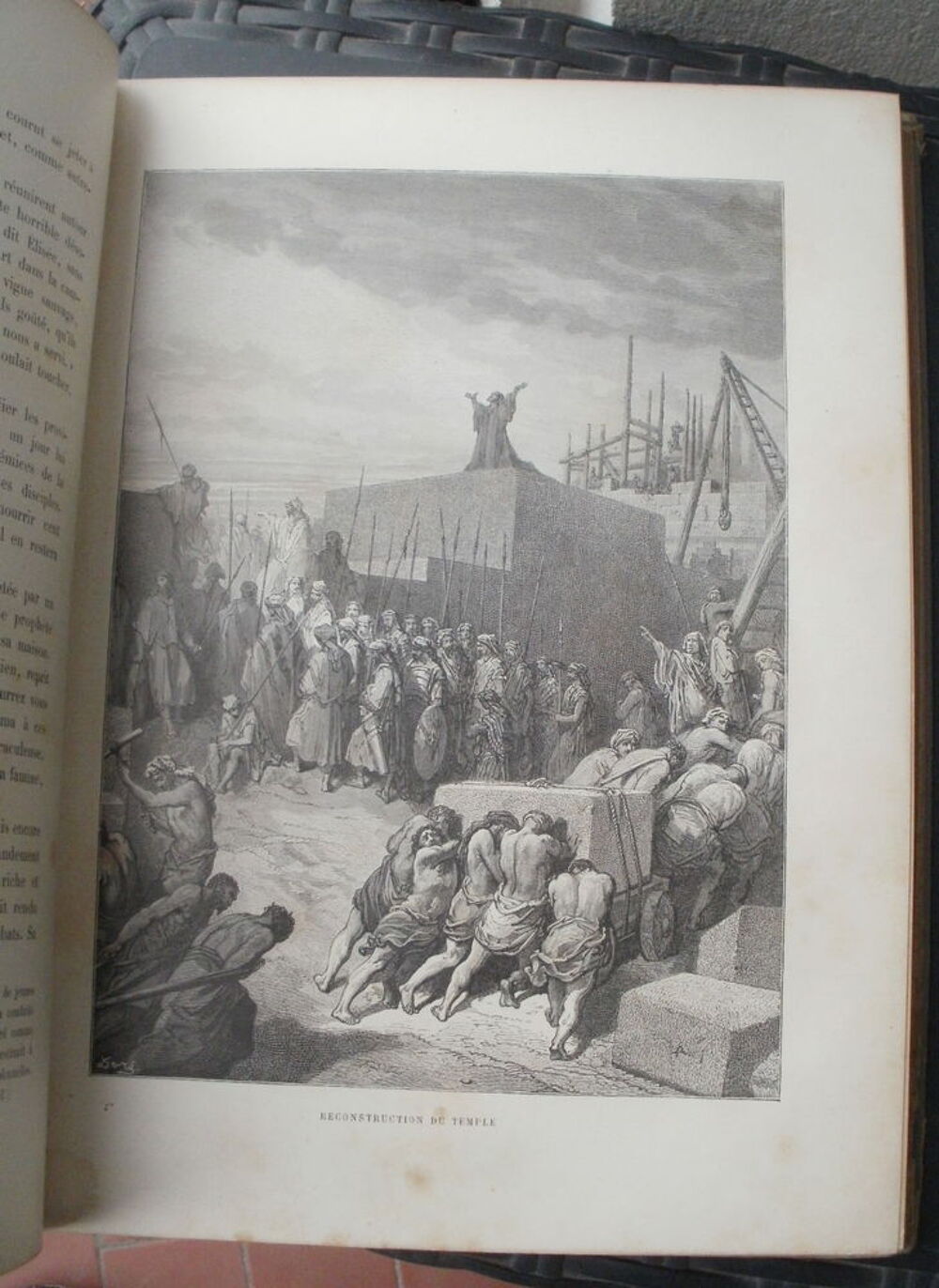 1893 L'abb&eacute; CRUCHET Histoire de la Sainte Bible Livres et BD