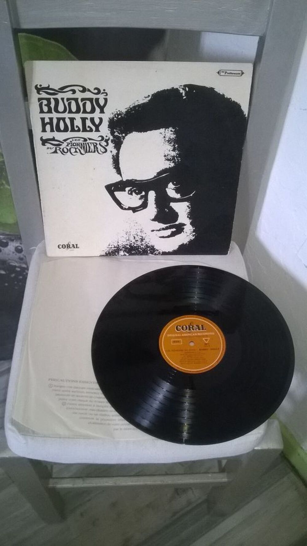 Vinyle Buddy Holly
Les Pionniers Du Rock
Excellent etat
R CD et vinyles