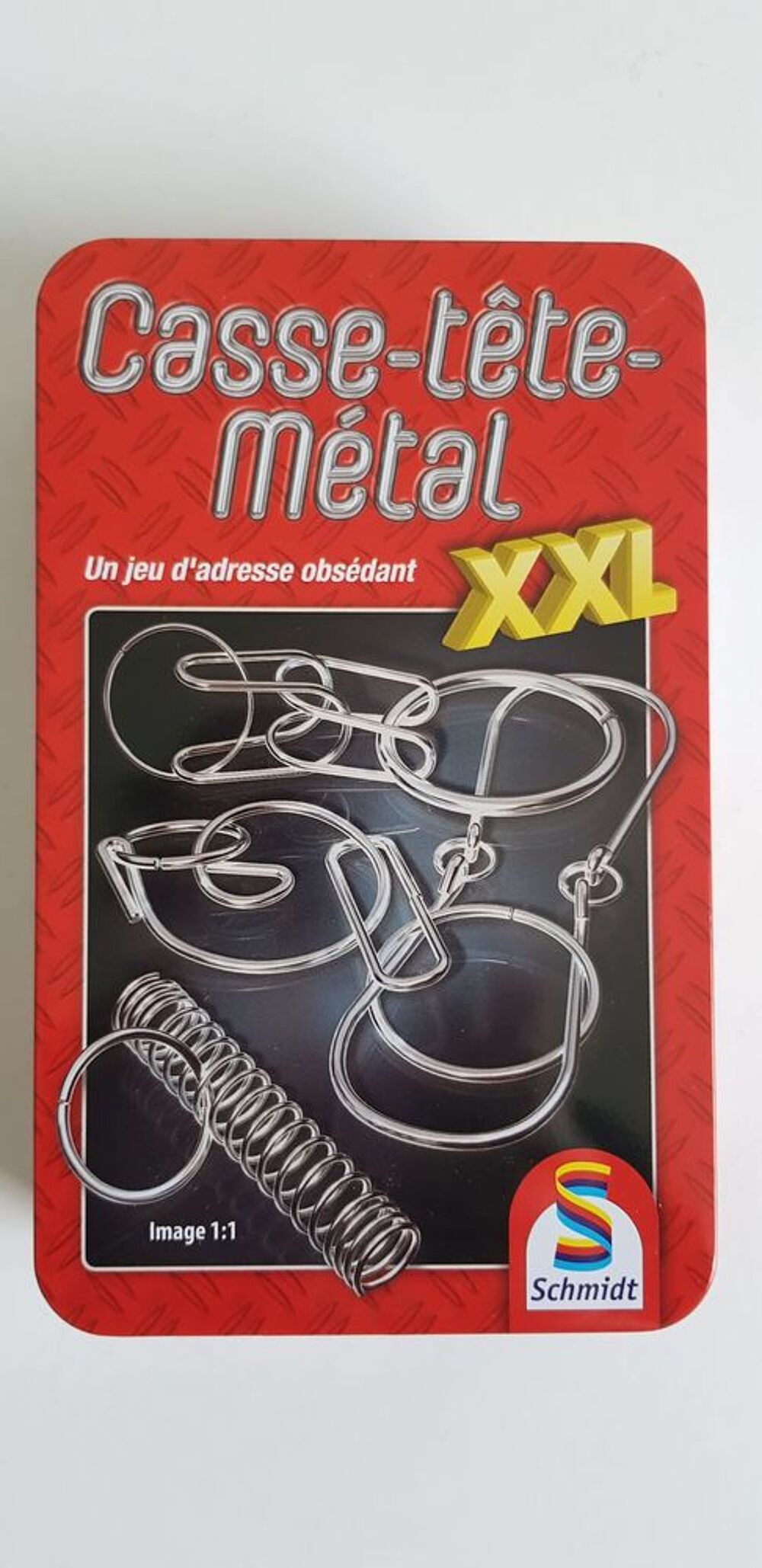 Casse-t&ecirc;te M&eacute;tal XXL ? Jeux de Soci&eacute;t&eacute; 6 d&eacute;fis m&eacute;talliques ! Jeux / jouets