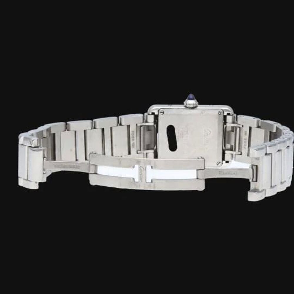 une Cartier Tank Solo classique, tr&egrave;s bonne &eacute;tat Bijoux et montres
