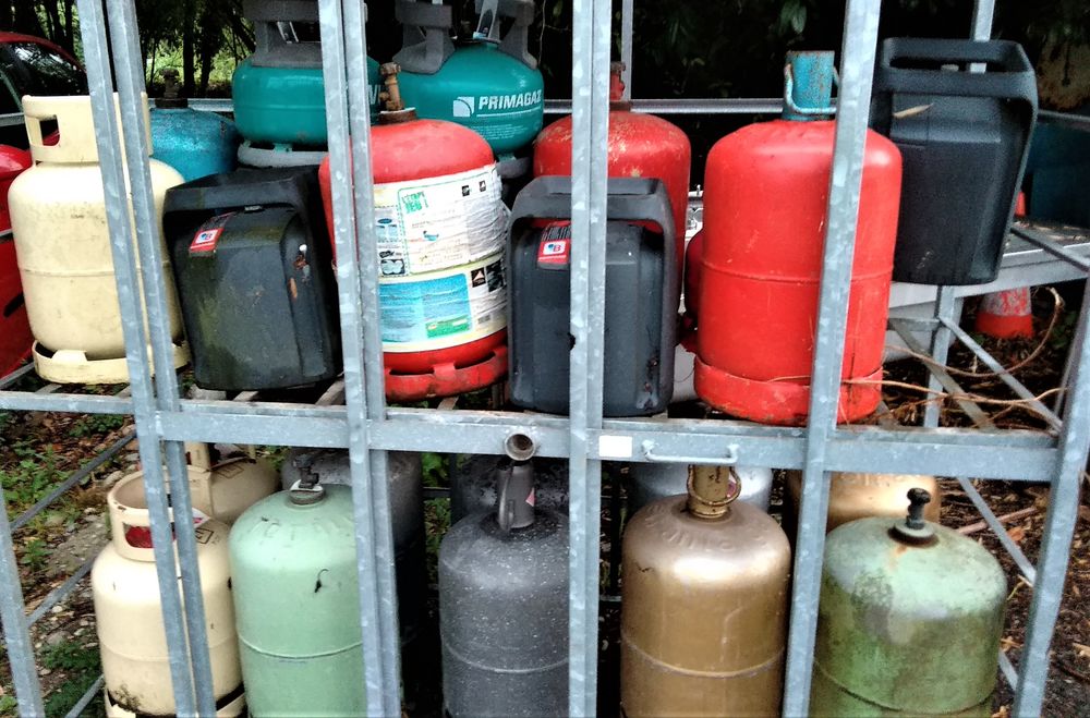 Consignes bouteilles de gaz Décoration