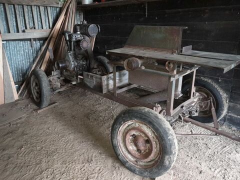 : banc de scie circulaire sur ch�ssis 4 roues 230 Ch�teau-Chinon Ville (58)