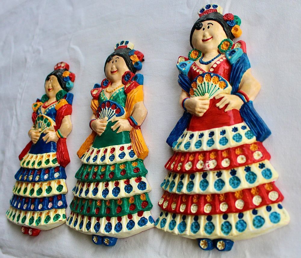 DANSEUSE FLAMENCA : CERAMIQUE Décoration