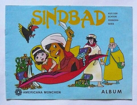 Sindbad le marin : album vide et neuf - Americana - 1978 12 Argenteuil (95)