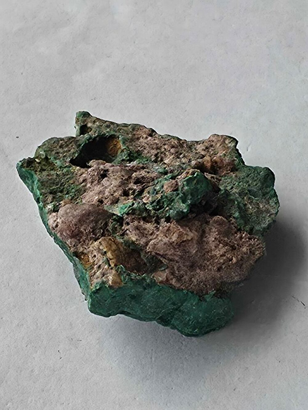 Malachite botryoidale Stalactite du Katanga(RDC)-20g 