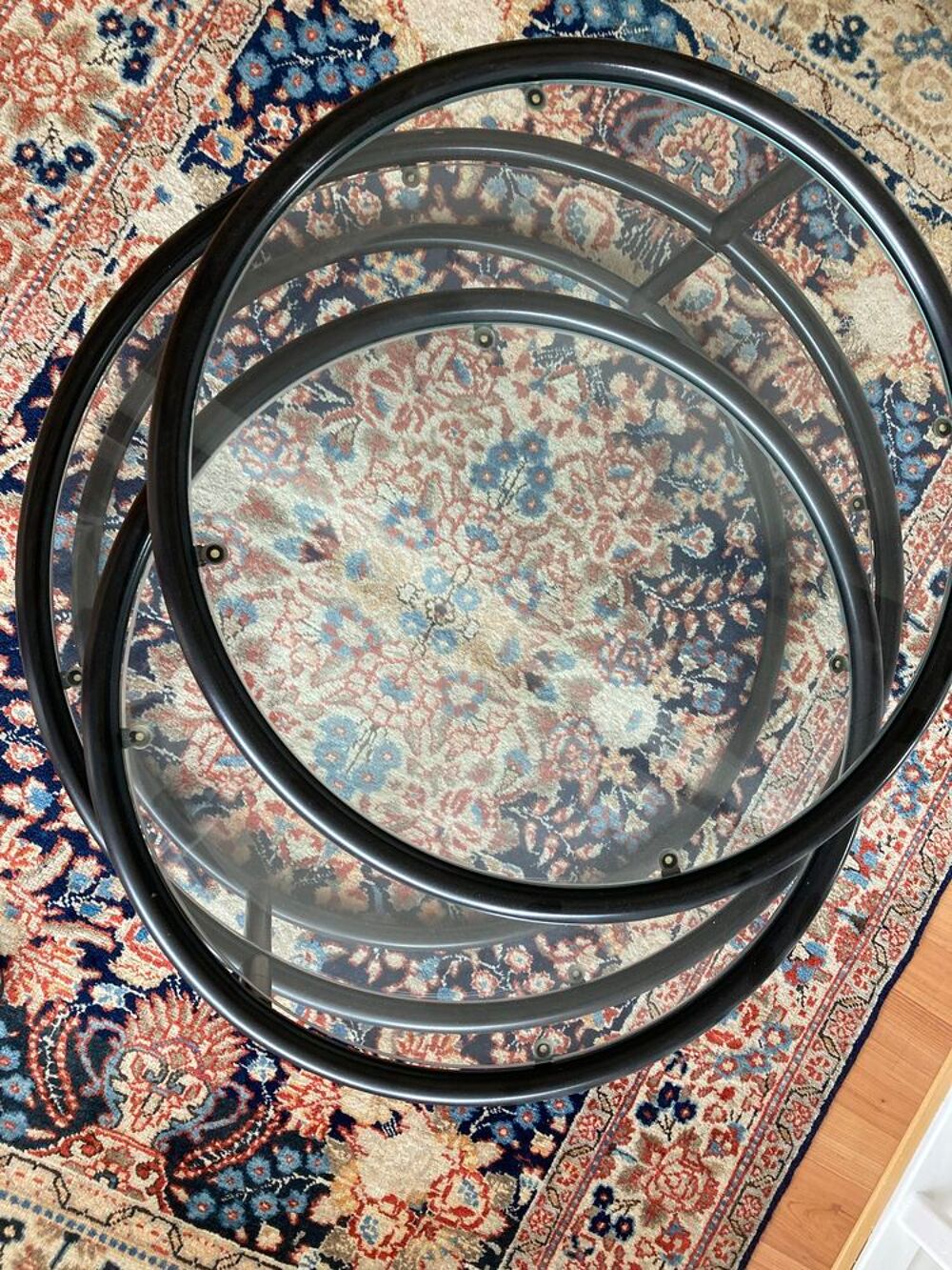 Table basse en verre pivotante Meubles