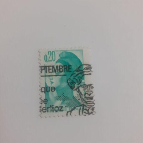 timbre unique d une grande valeur 0.20 francs Marianne de b 250 Fleury-les-Aubrais (45)