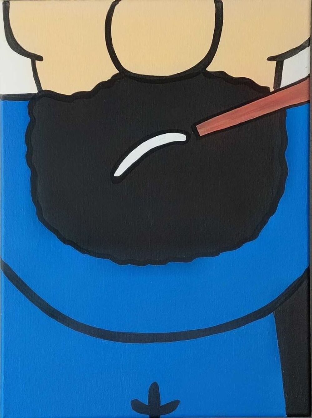 Triptyque Tintin Décoration