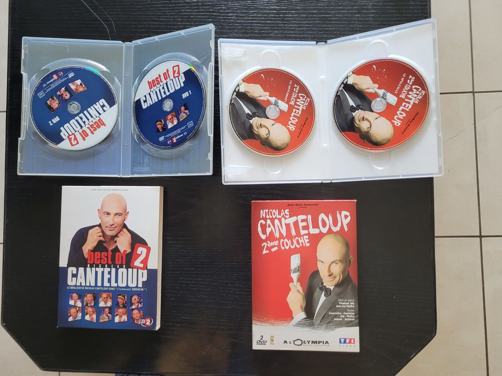Lot de 2 DVD Nicolas Canteloup - Tr&egrave;s bon &eacute;tat DVD et blu-ray