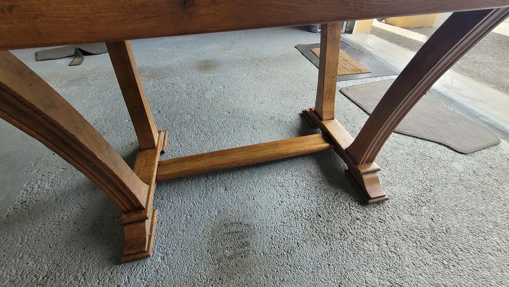 TABLE ANCIENNE BOIS RELOOKEE Meubles