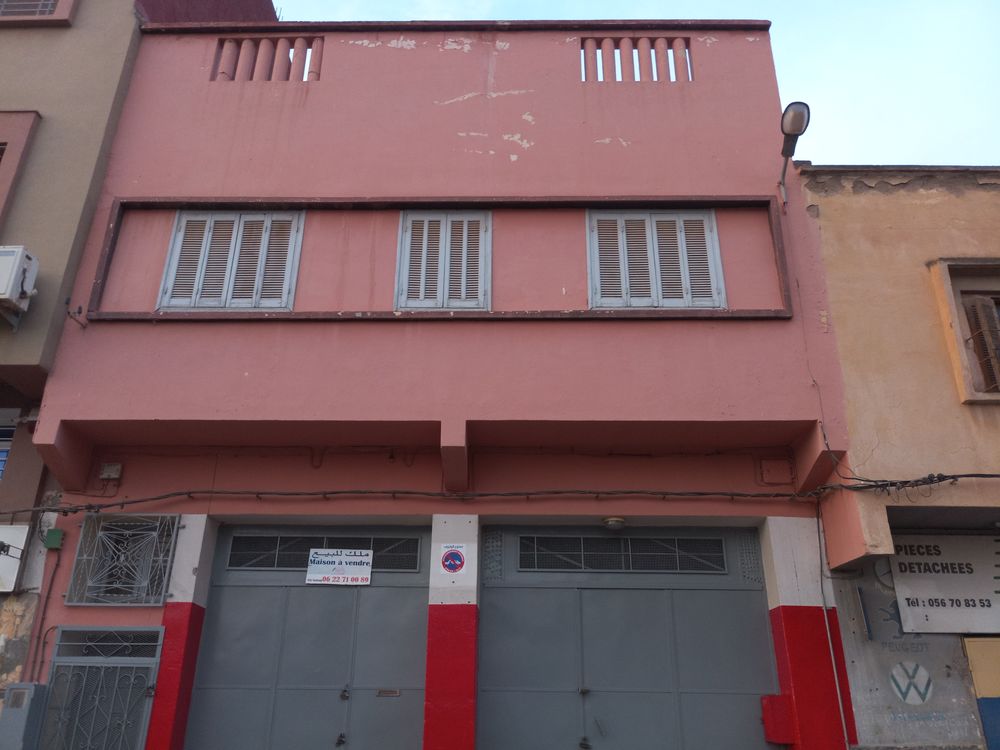 Vente Maison R+1-centre ville Oujda-angad, oriental (Maroc)