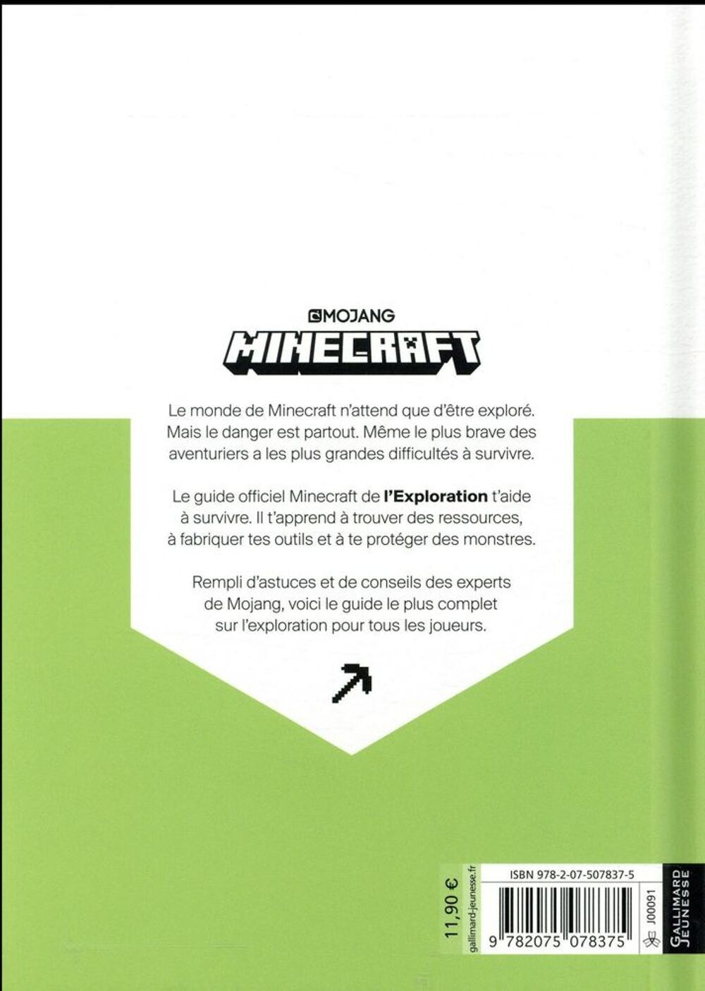 Minecraft : le guide officiel de l'exploration Livres et BD