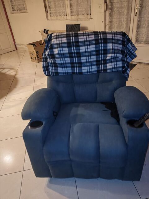 Fauteuil relax inclinable et chauffant et massant 80 Berck (62)