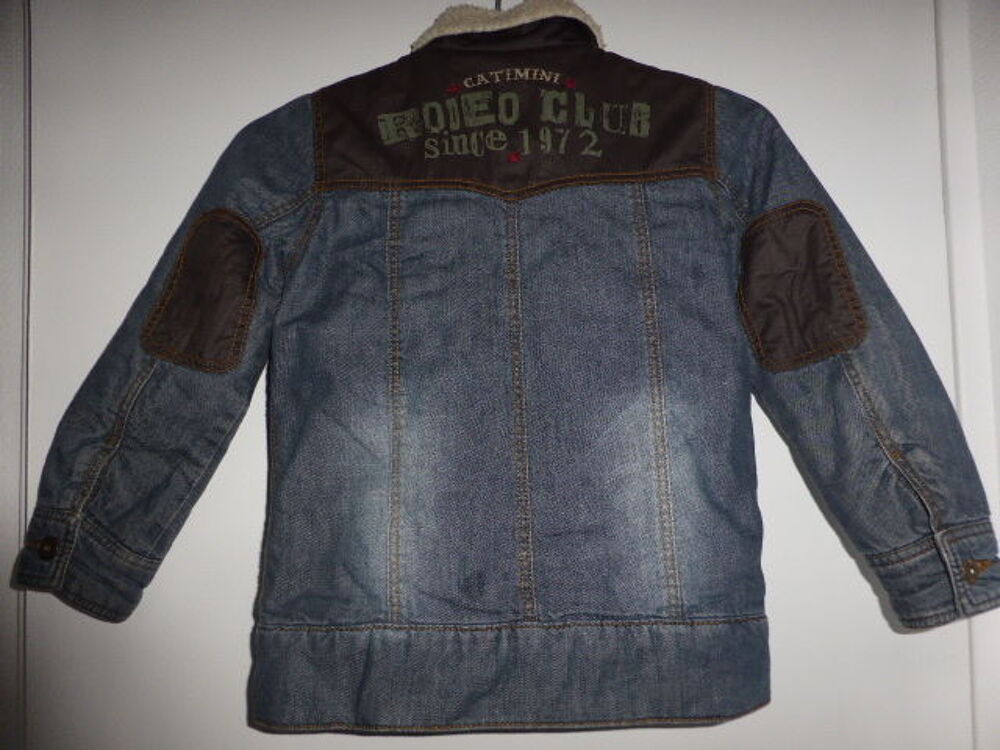 CATIMINI Veste jean molletonn&eacute;e 4 ans Vêtements enfants