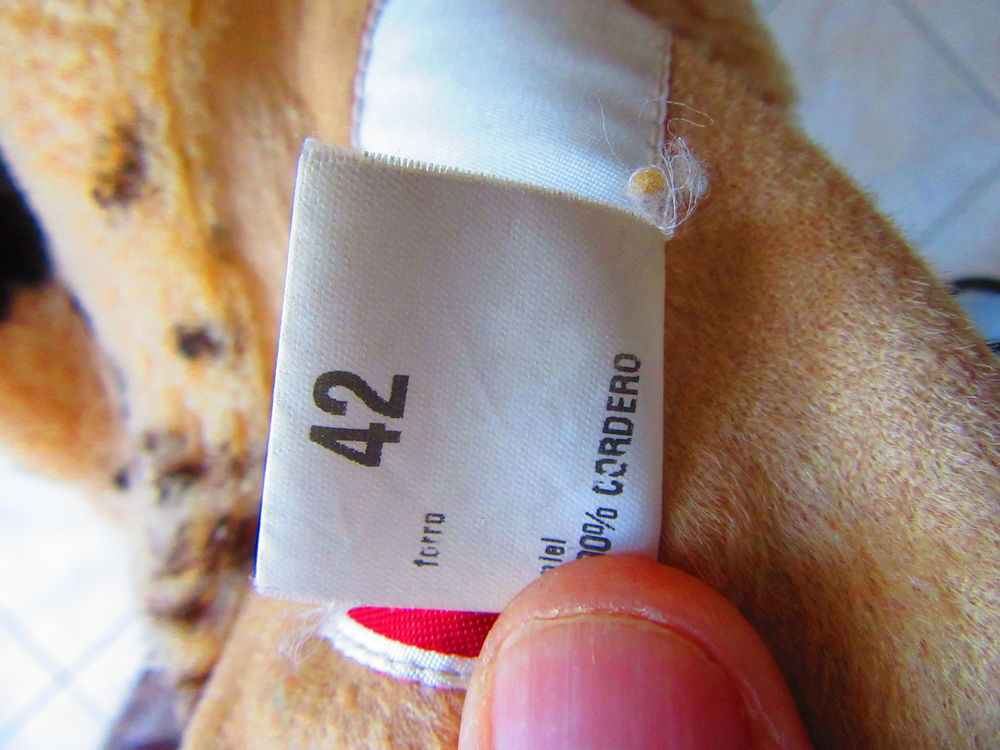VESTE CUIR AGNEAU DOUBLEE FOURRURE DE VACHE Vêtements