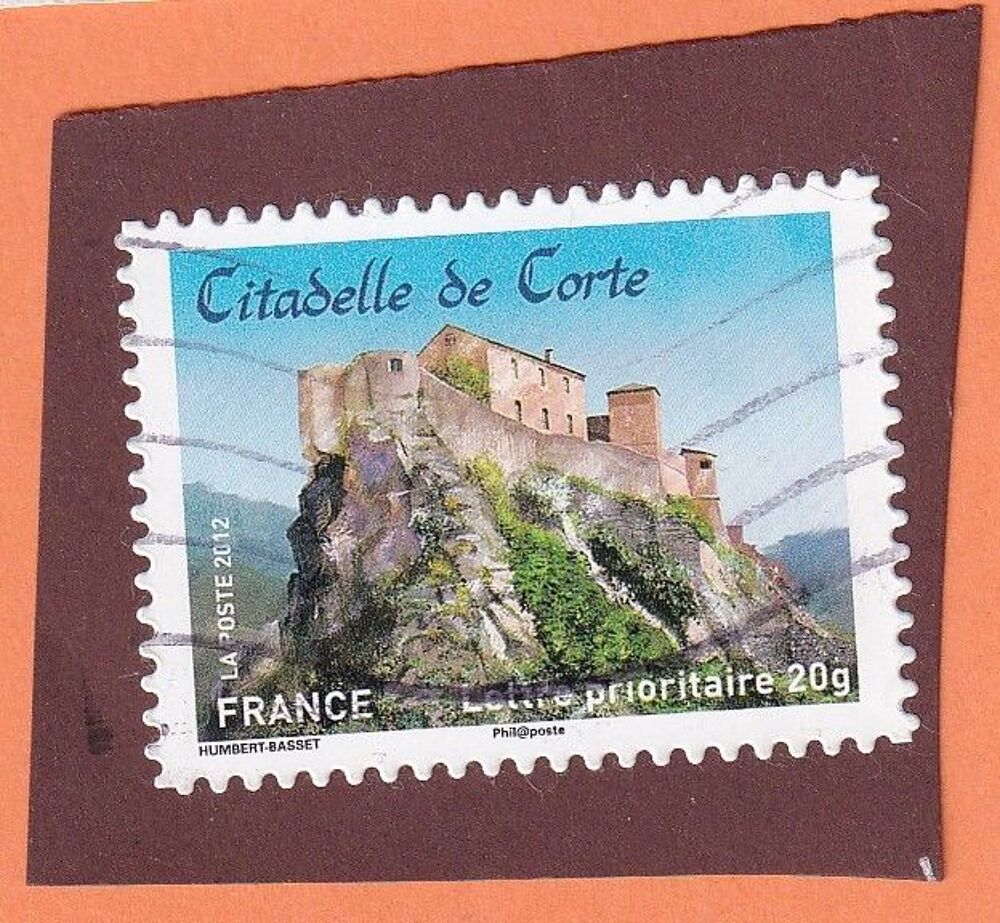 Timbre Citadelle de Corte 