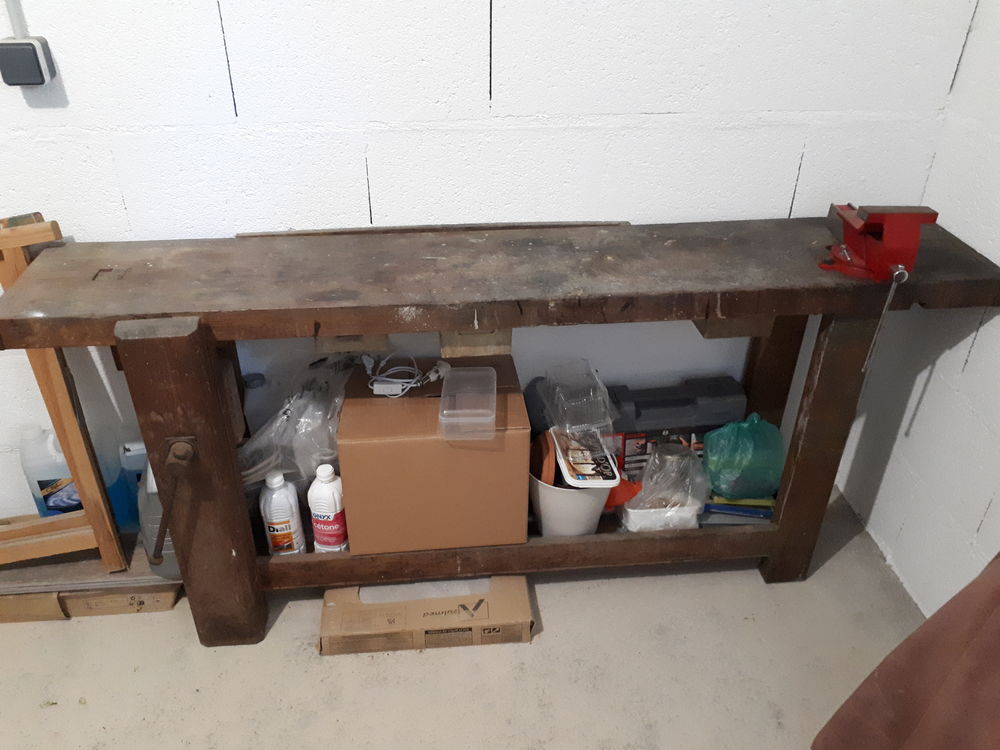 Etabli de menuisier + &eacute;tau Bricolage