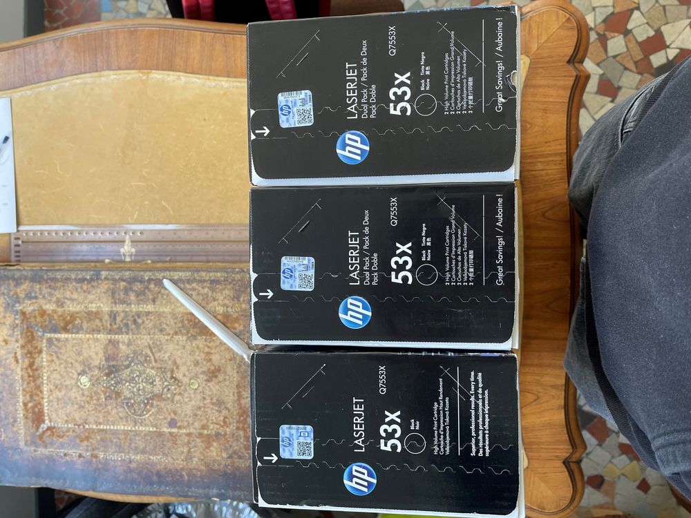 Toner laser HP laserjet 53x q7553 Noir Matériel informatique
