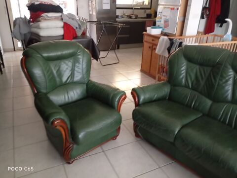 Canap�+fauteuil 50 Saint-Pierre-du-Mont (40)