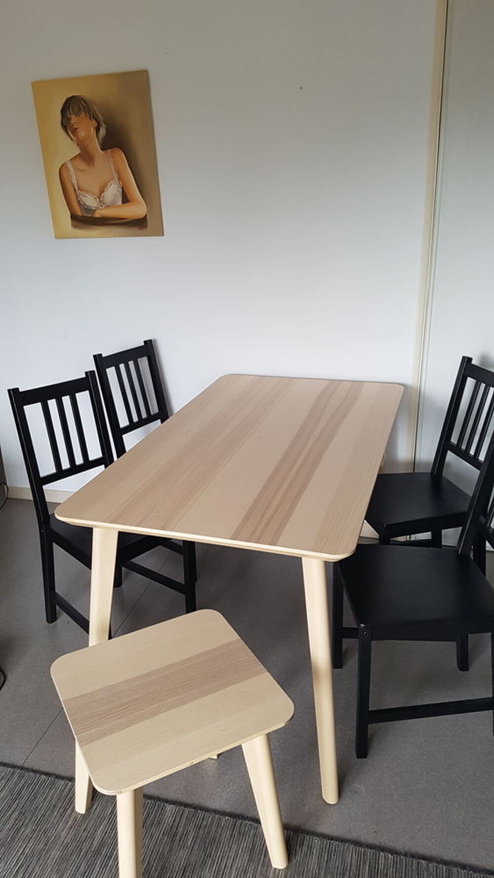 Table + 4 chaises Meubles