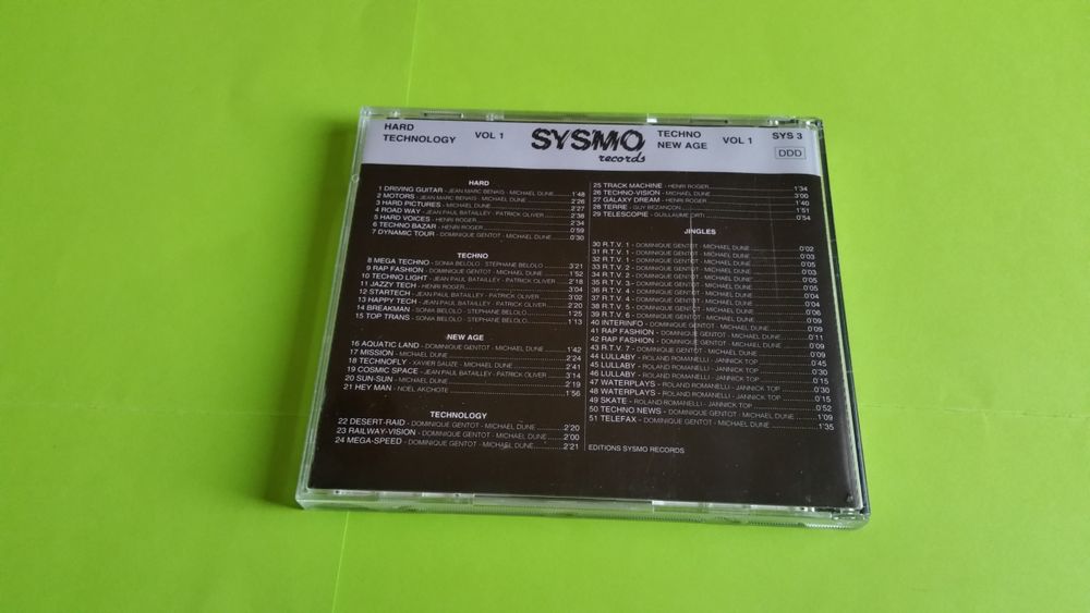 SYSMO RECORDS CD et vinyles