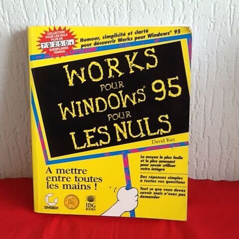 WORKS pour WINDOWS 95 pour les NULS 5 Saint-Etienne (42)