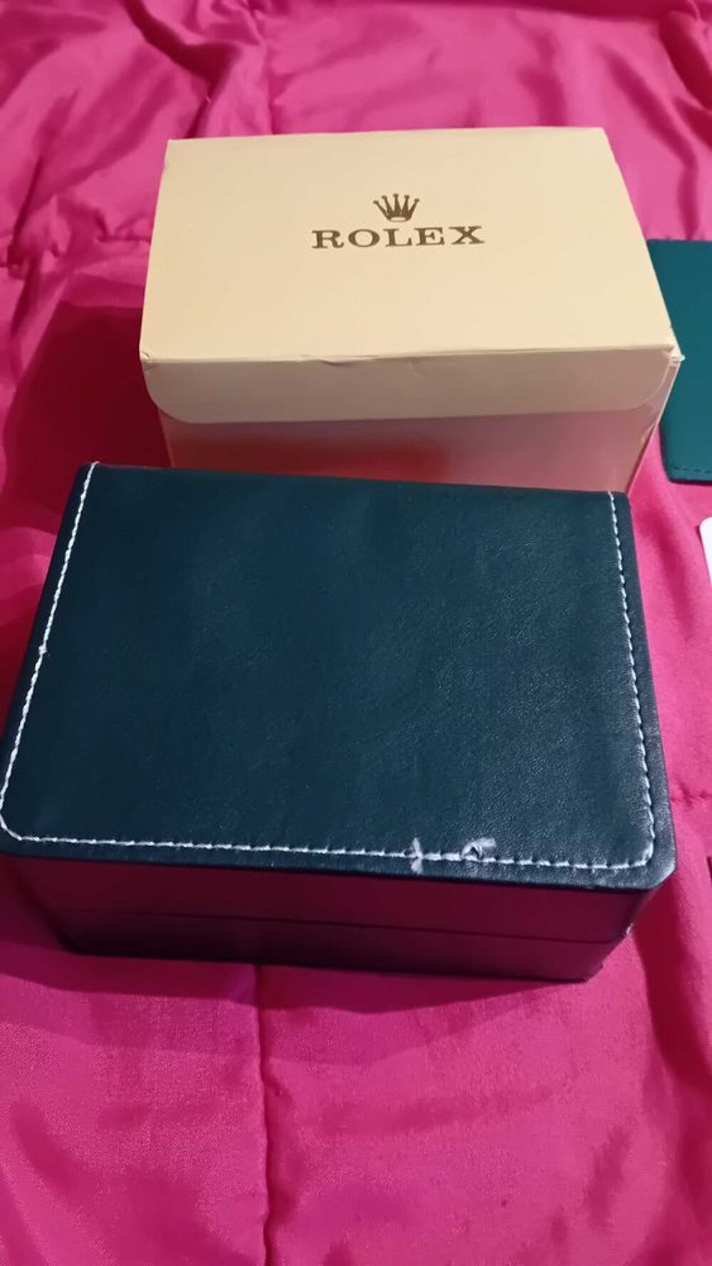 ROLEX BOITE OYESTER PERPETUAL ET ACCESSOIRES 