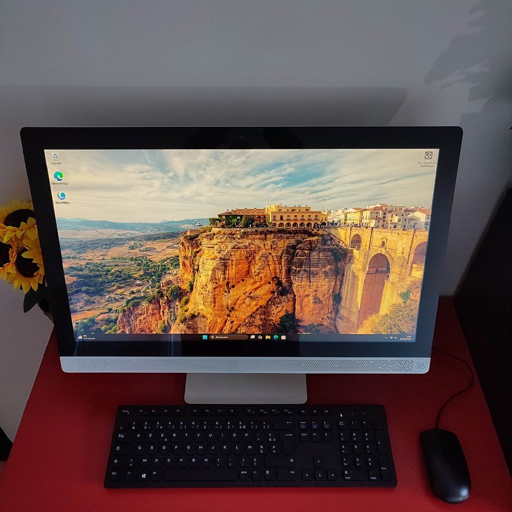 Pc Tout-en-Un HP Tactile Intel Core i3 4Go 1To Windows 11 Or Matériel informatique