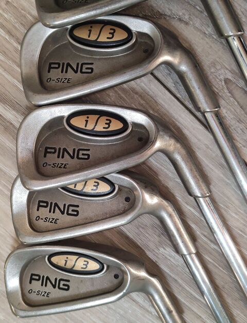 Srie Complte de 9 Fers de Golf Ping 3 en Acier pour Homme 350 Mantes-la-Jolie (78)