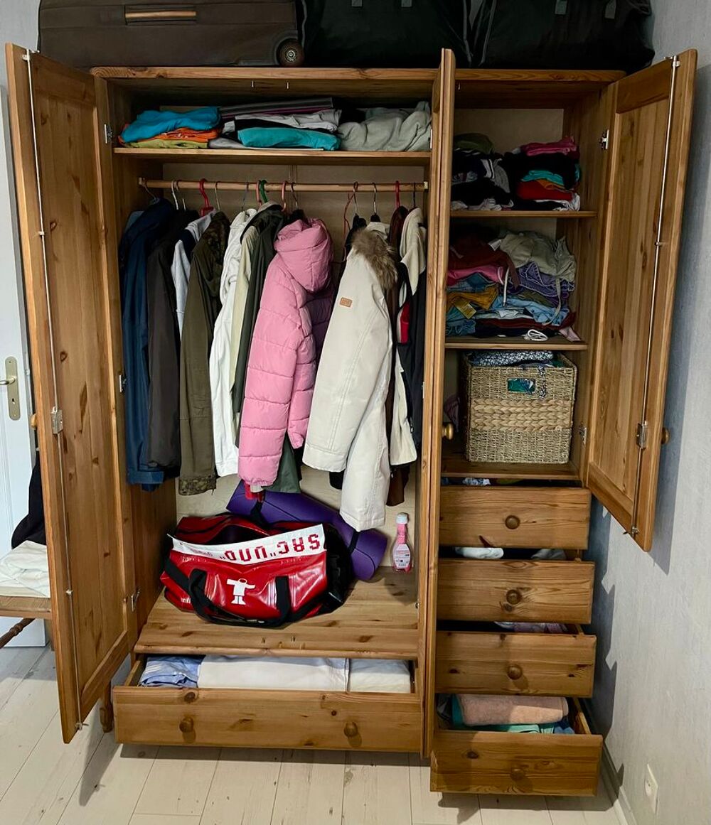 ARMOIRE PIN MIEL HUILE COKTAIL SCANDINAVE Meubles