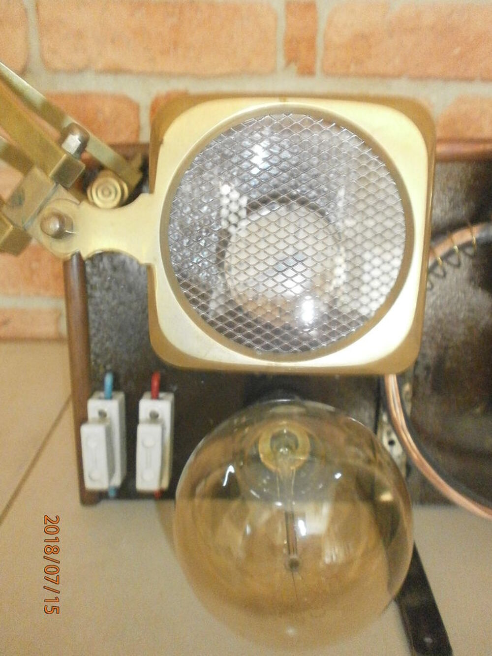 Lampe steampunk Décoration