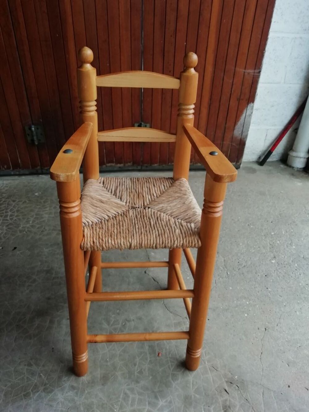 chaise poup&eacute;e en bois Jeux / jouets