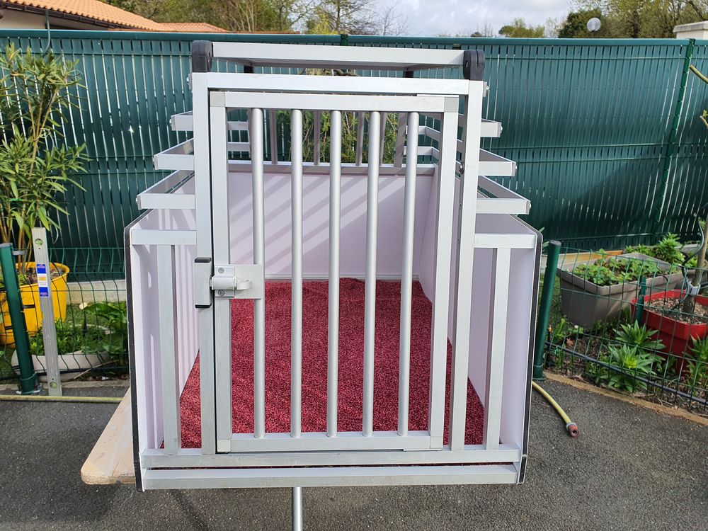 Cage de transport ALU pour chiens de Chasse Sports