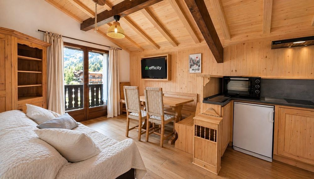 Vente Appartement MEGÈVE ? Charmant appartement 40 m² avec vue sur le Jaillet Megève