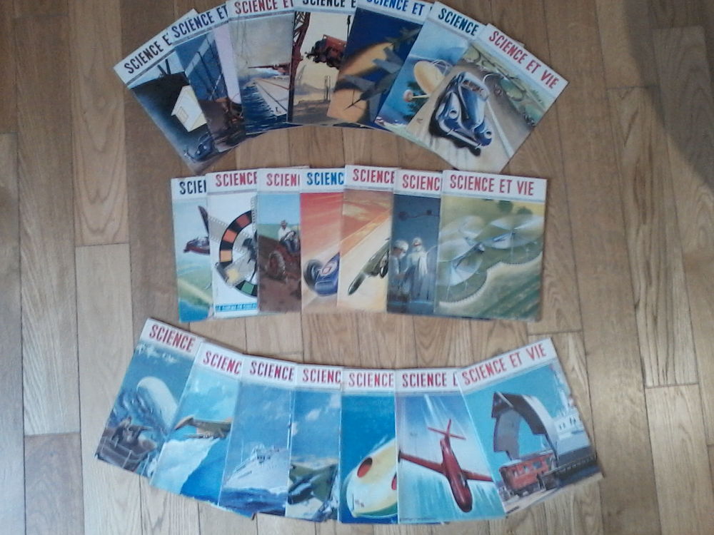 Lot De 21anciennes Revues "Science Et Vie" Livres et BD
