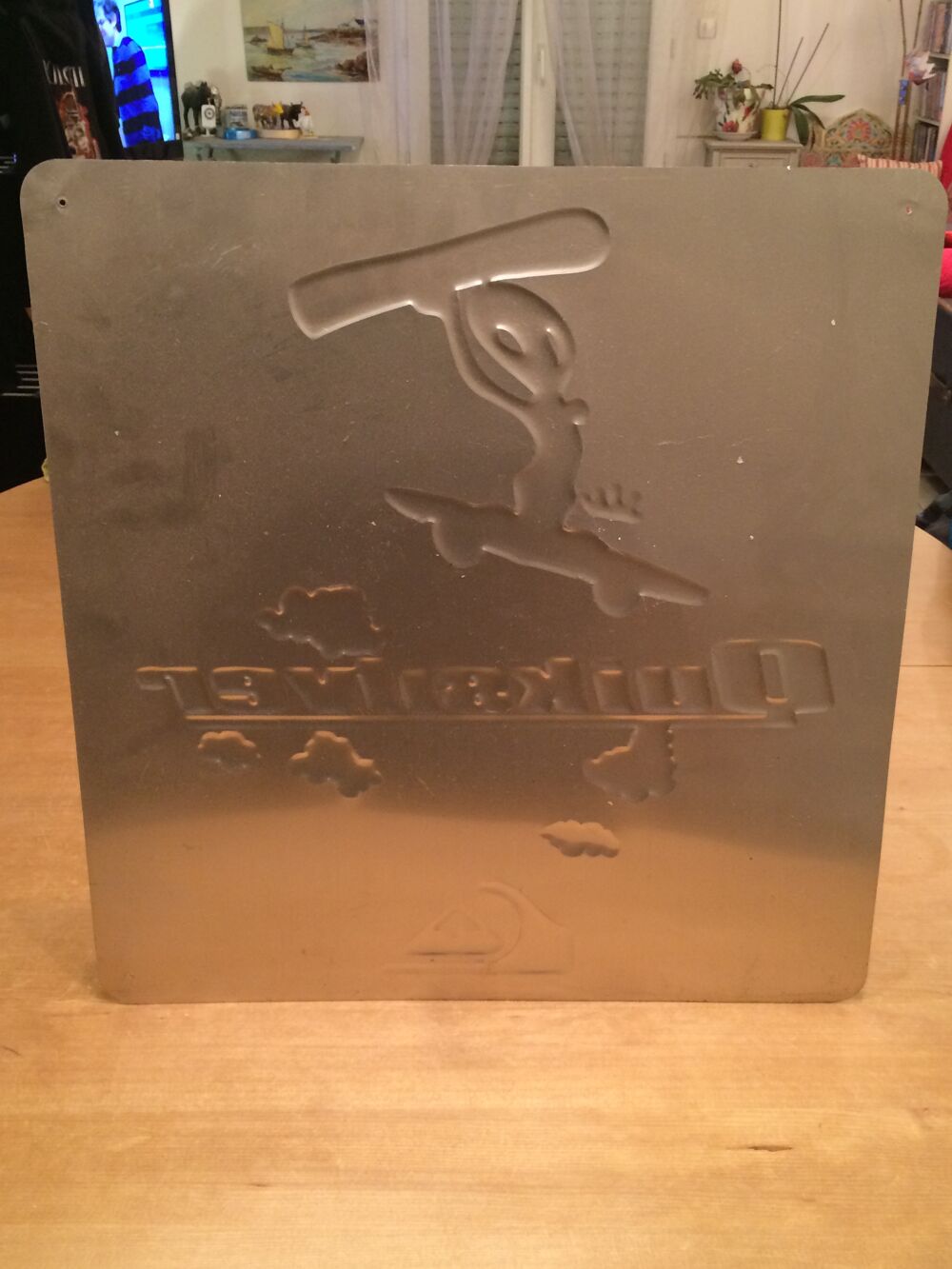 Plaque en m&eacute;tal QUIKSILVER Décoration