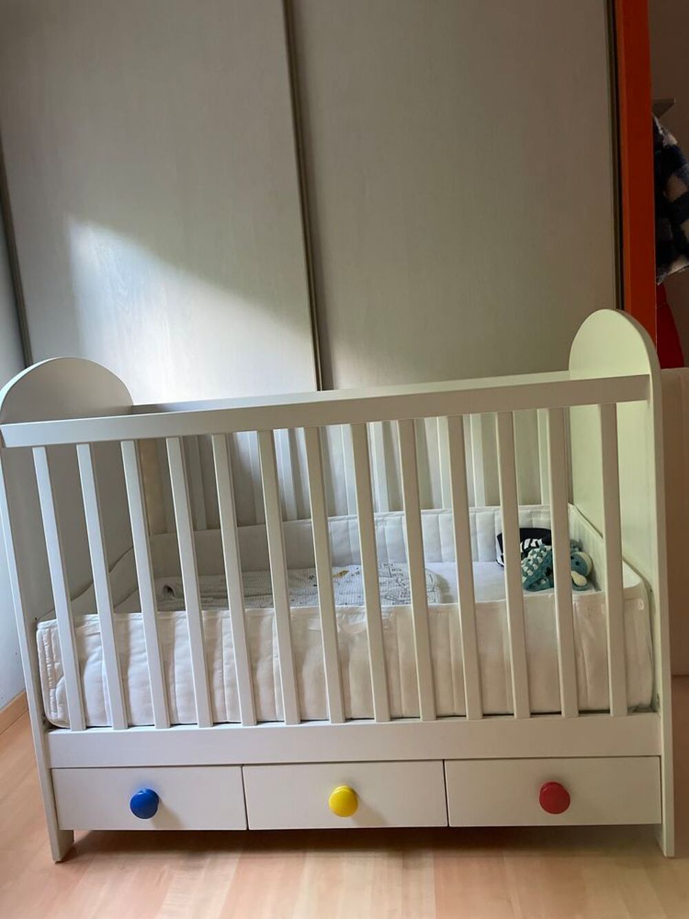 Lit &agrave; barreaux &eacute;volutifs Mobilier enfants