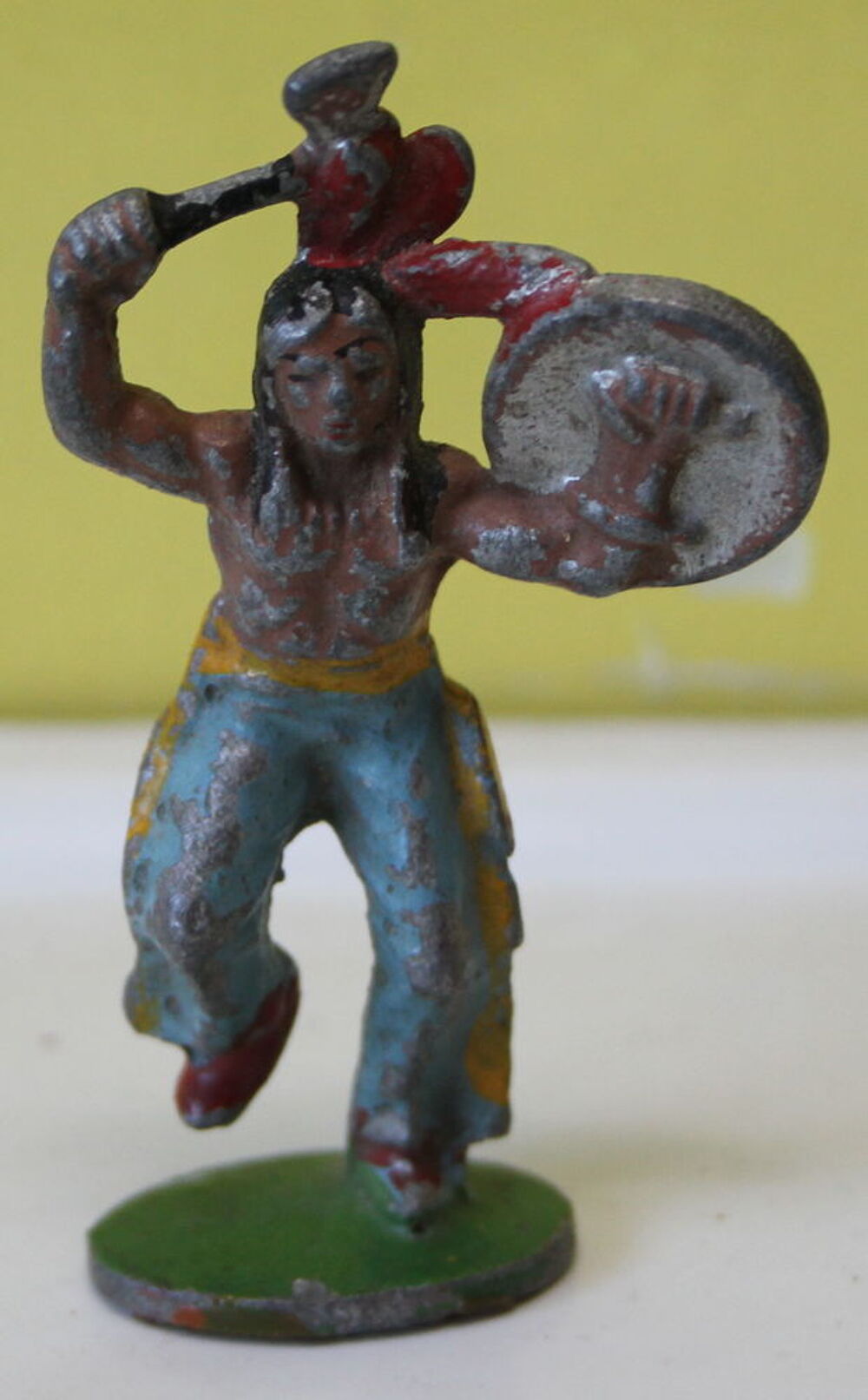 Indien QUIRALU bleu avec hache dansant Jeux / jouets