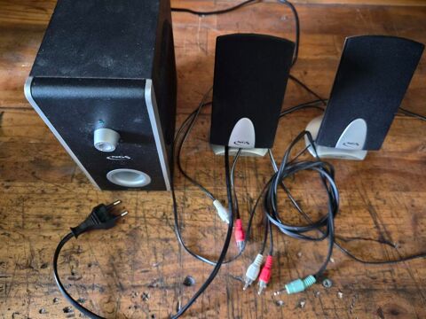 Enceinte + caisson son ordinateur 20 Pons (17)