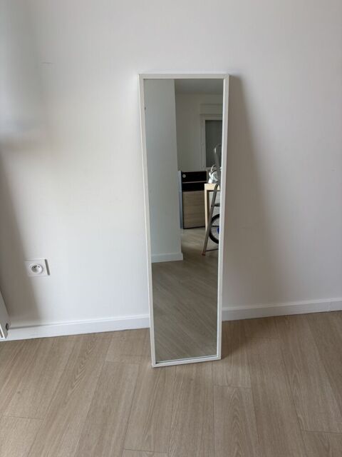 Miroir mural rectangulaire blanc Craponne (69)