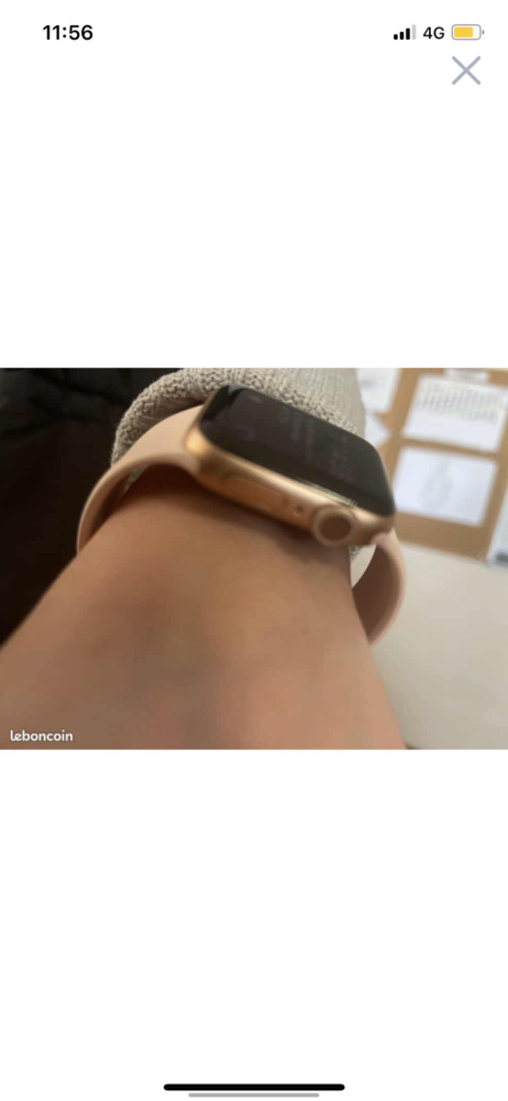 APPLE WATCH S&Eacute;RIE 6 OR ROSE Téléphones et tablettes