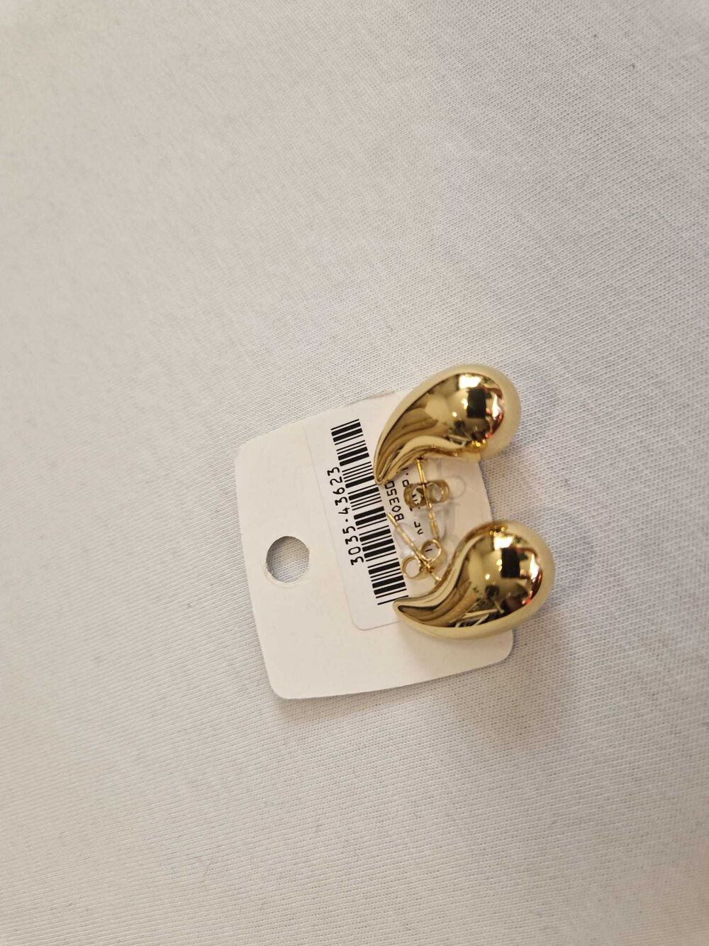 boucle d'oreille en acier inoxydable Bijoux et montres