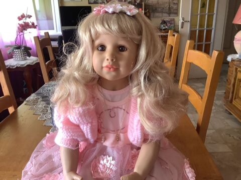 Poup�e de collection 90cm 80 Marboz (01)