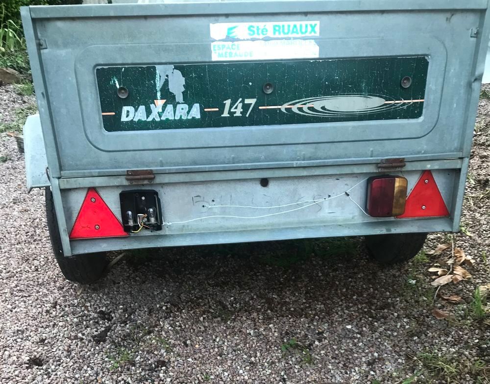 remorque Daxara 147 Jardin