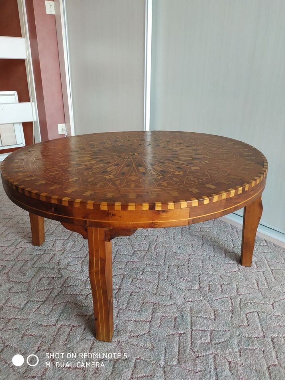 Table basse marquetterie Meubles