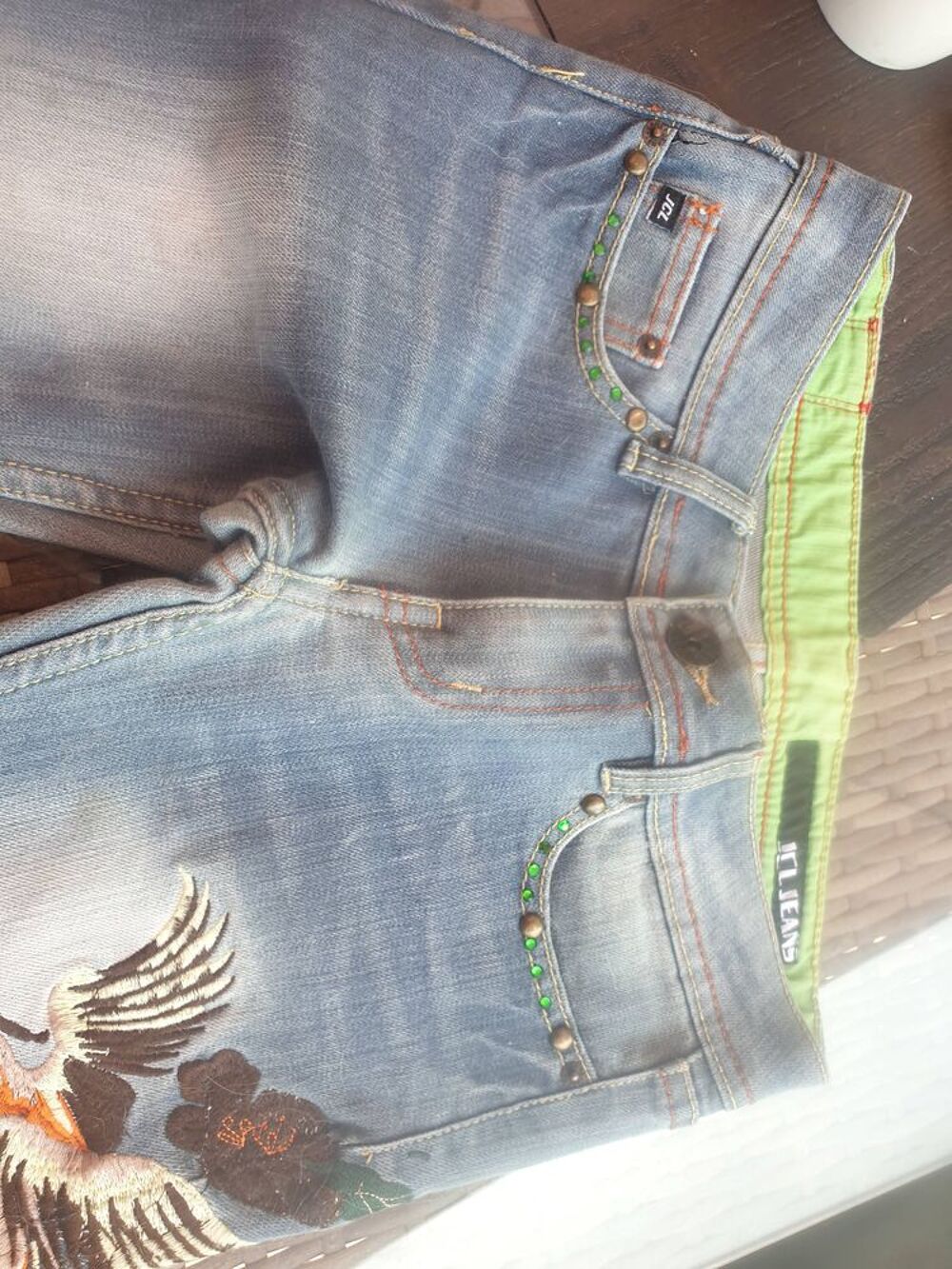 MAGNIFIQUE JCL JEANS BRODE Vêtements