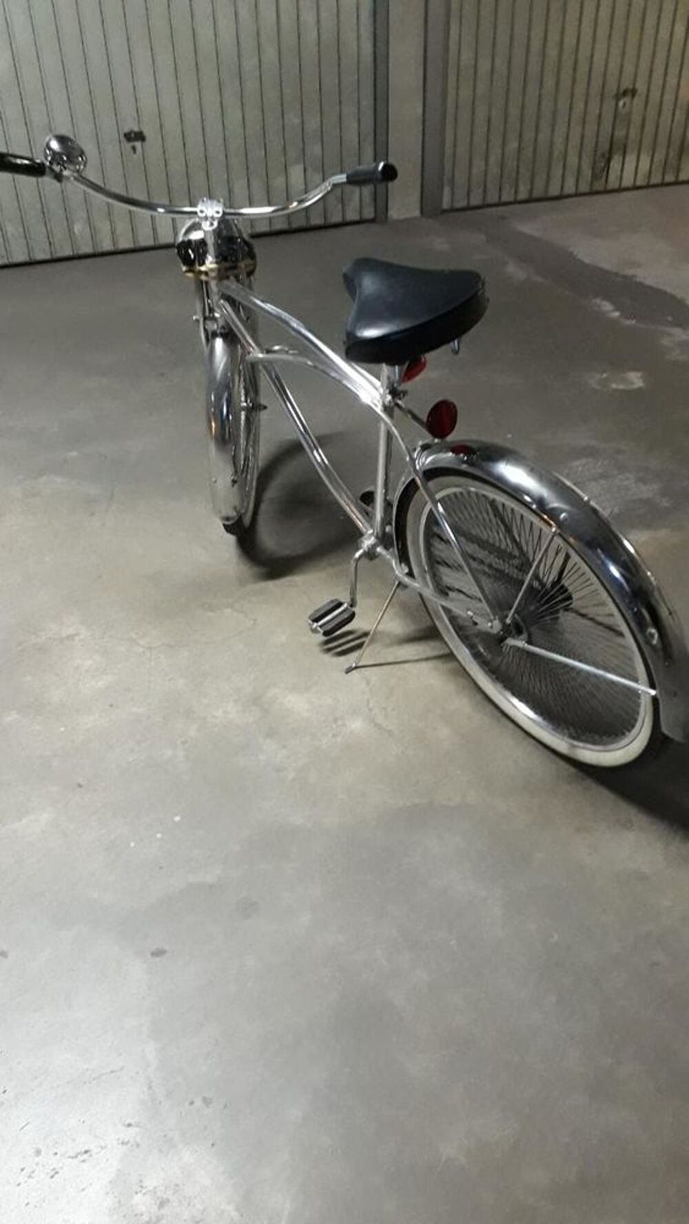 Velo Beach cruiser chrome import u.s custom Vélos