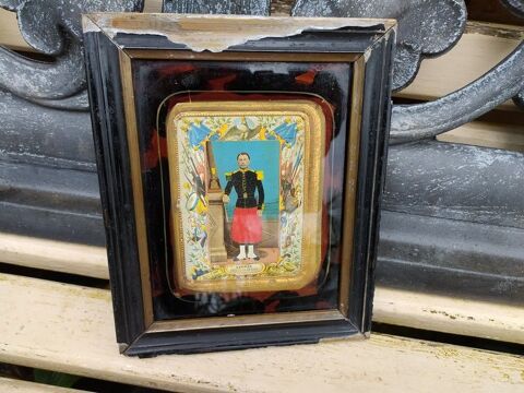  Photographie Chasseurs  Cheval ou d'Afrique Second Empire 1 Loches (37)